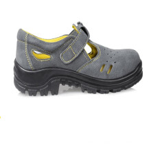 Genuine Leather PU Steel Toe grey add yellow color
 Genuine Leather PU Steel Toe grey add yellow color